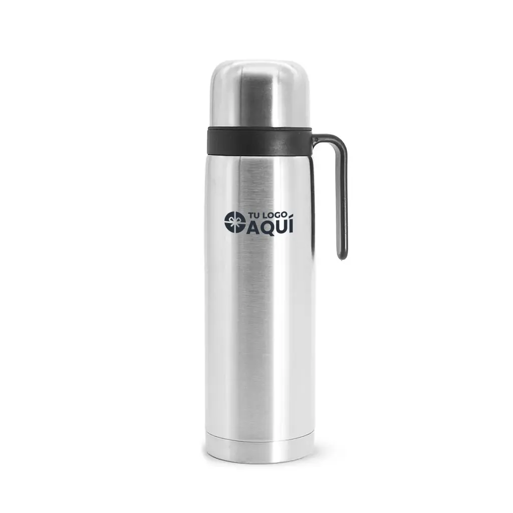 Termo Metálico con Media Manija