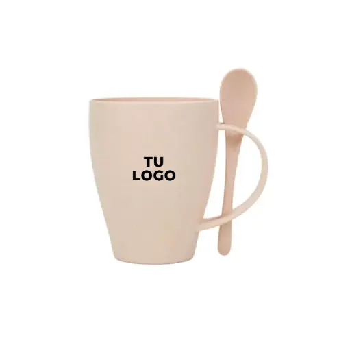 Taza con cuchara