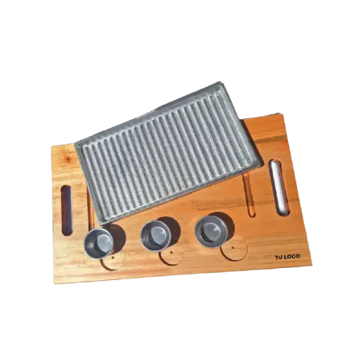 Tabla con Plancha de Aluminio Málaga 