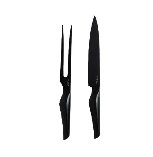 Set x 2 Utensilios Black
