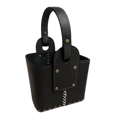 Canasta Matera de Eco Cuero 